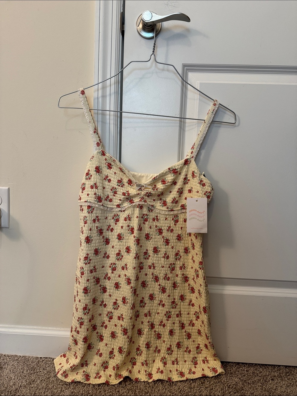 NWT Dippin Daisy's Nicola Mini Floral Sundress Women's Size Large